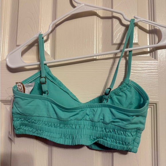 Bikini Top by Becca swim- size small- sea green- new with tags - Picture 4 of 6
